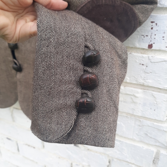 Banana Republic Blazer Wool Blend Elbow Patch - Picture 3 of 9